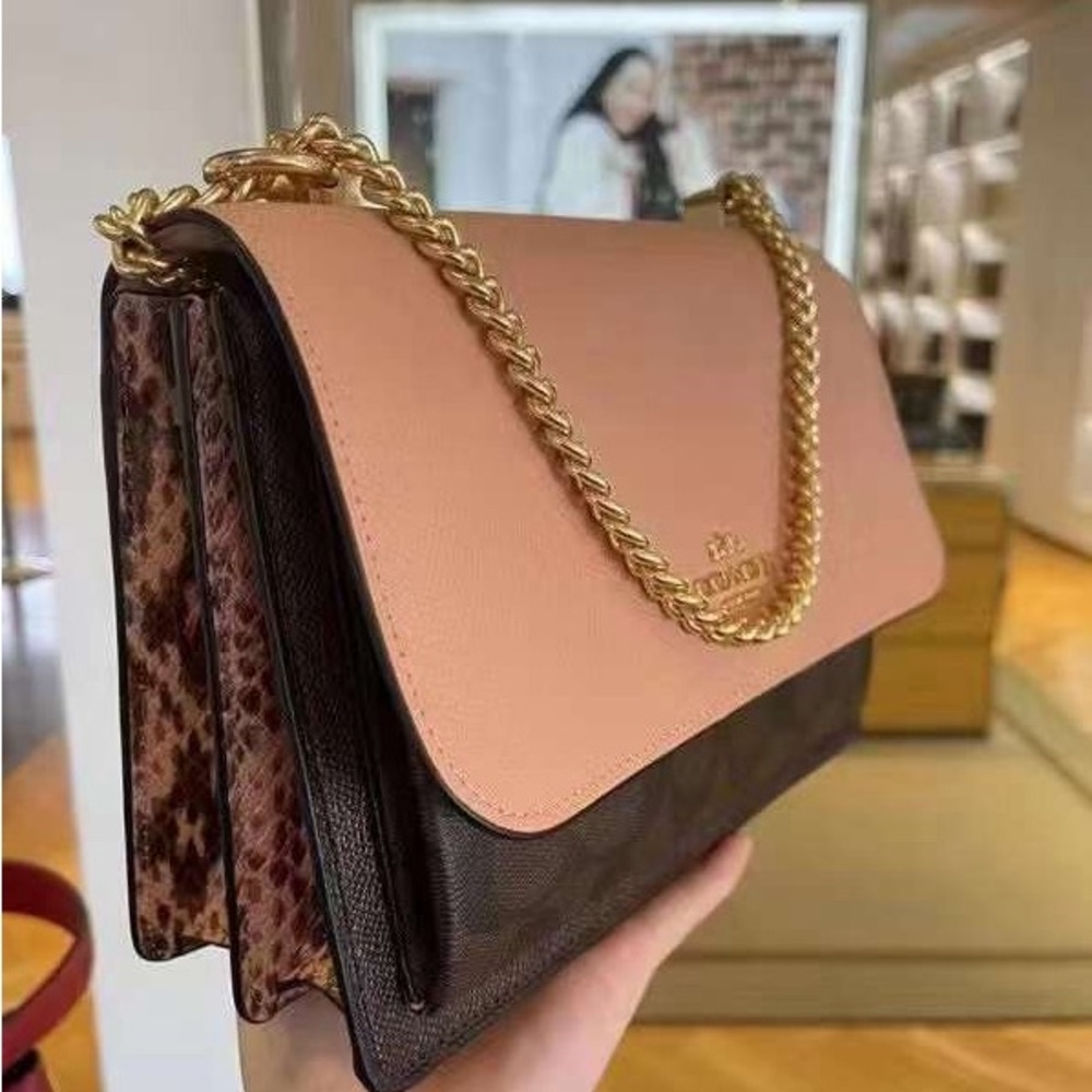 coach Klare Crossbody In Signature Canvas - Picture 2 of 10